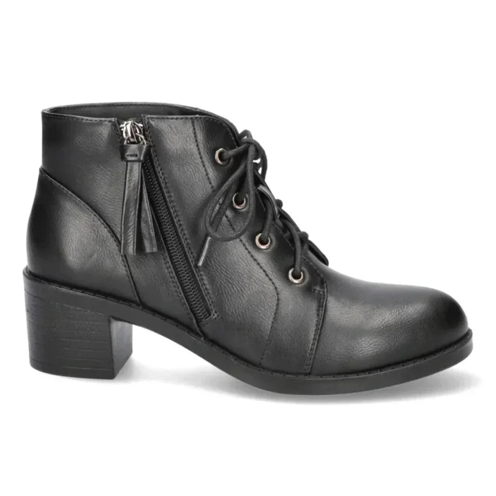 Easy Street Becker Ankle Women's Boots Size 7 M Black